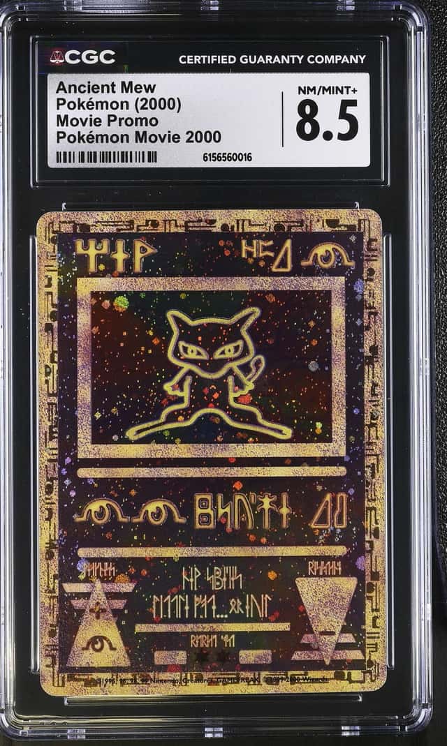 Ancient Mew Pokemon (2000) Movie Promo CGC Grade 8.5