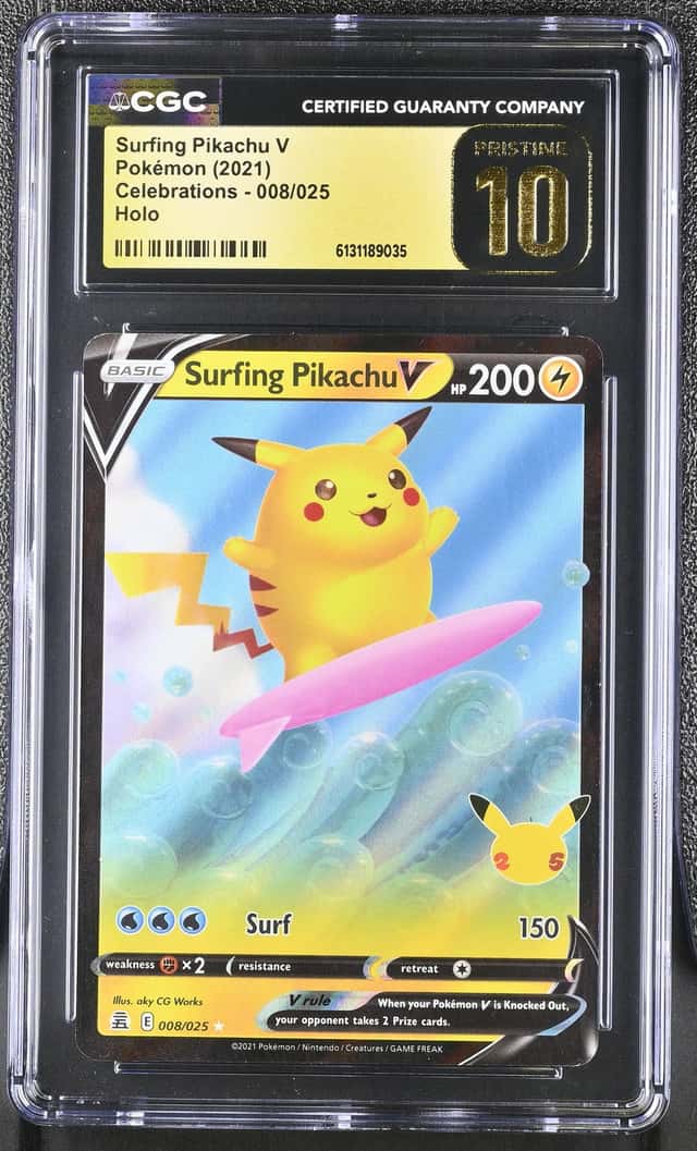 Surfing Pikachu V