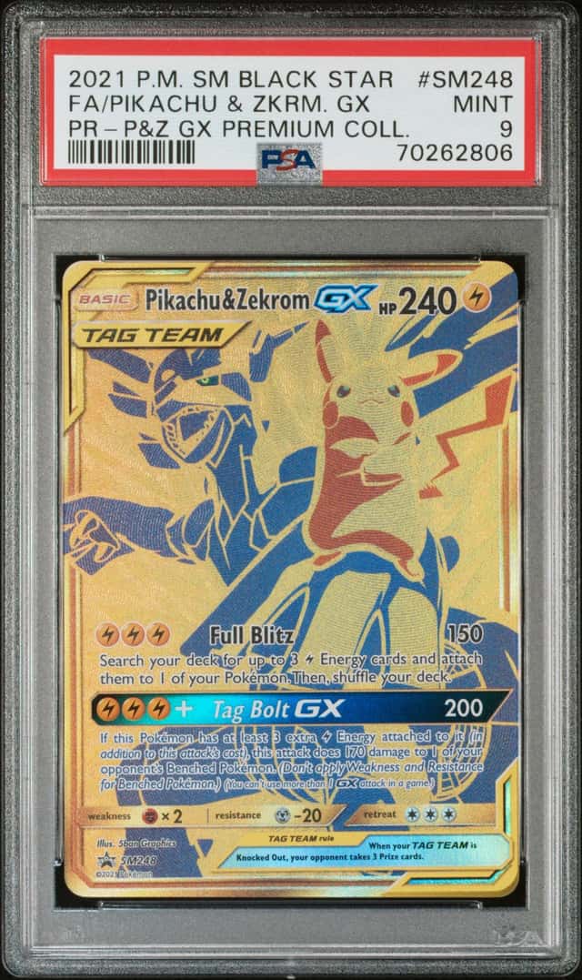 Pikachu & Zekrom GX