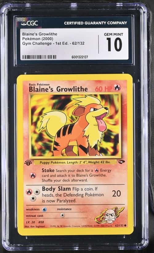 Blaine's Growlithe