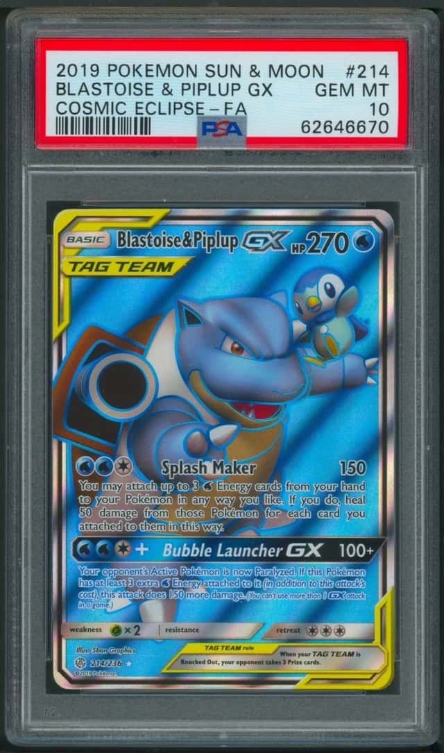 Blastoise & Piplup GX