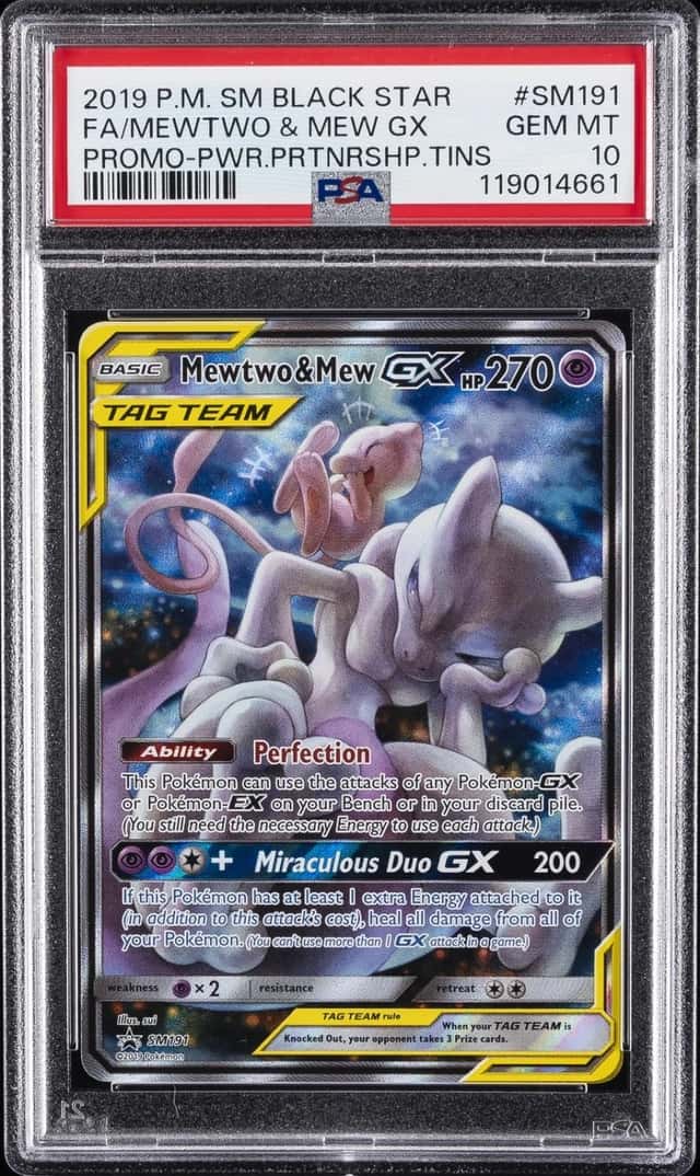 Mewtwo & Mew GX