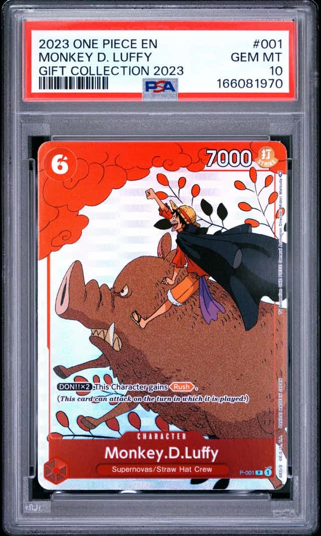 2023 One Piece Gift Collection Monkey D. Luffy #P-001
