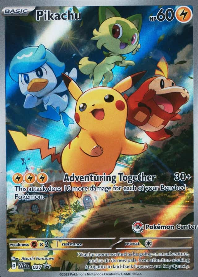 Non-Holo · Pokemon Center Etb