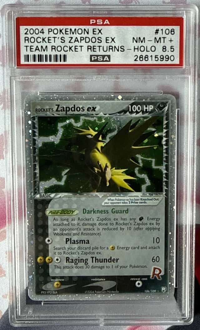 Rocket's Zapdos EX