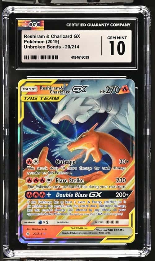 Reshiram & Charizard GX