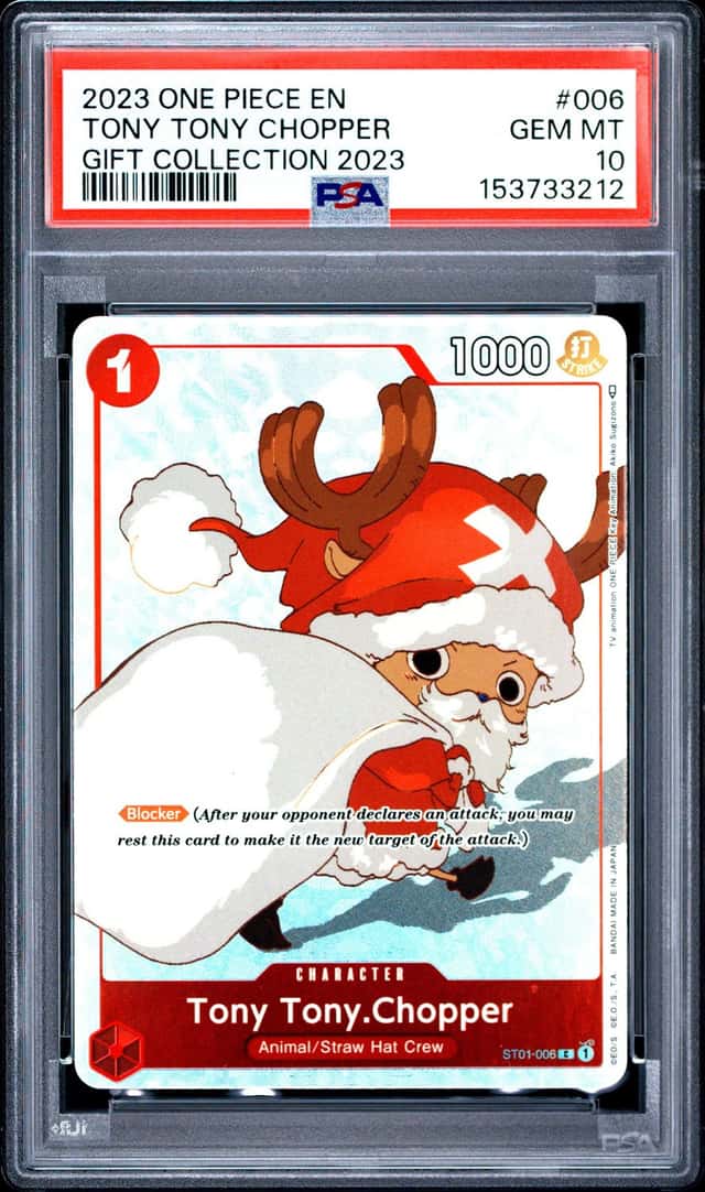 ONE PIECE TONY TONY CHOPPER 2023 GIFT COLLECTION #006 PSA 10
