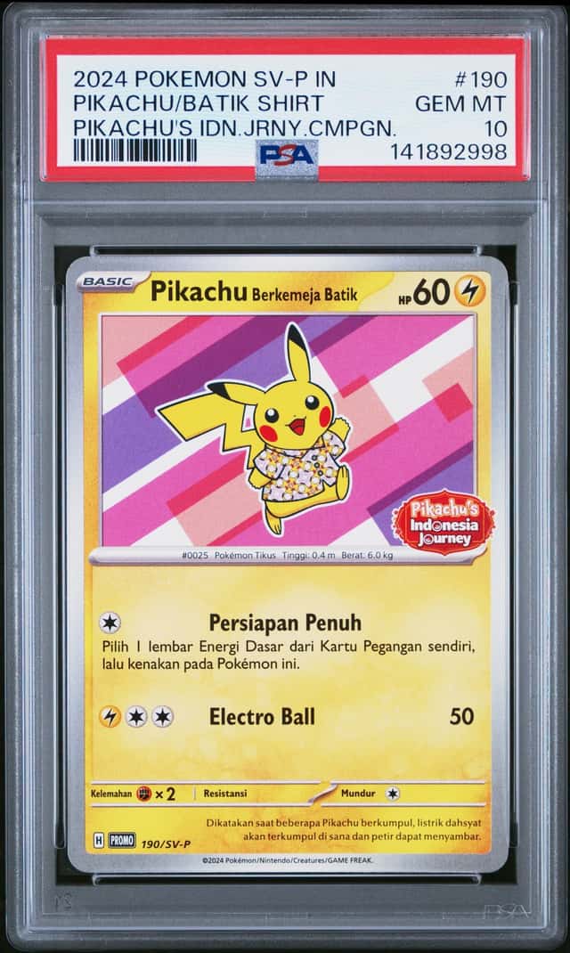Pikachu/Batik Shirt