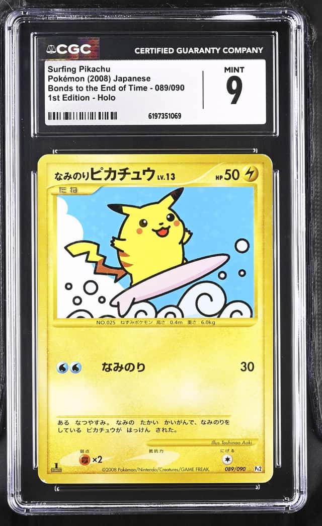 Surfing Pikachu