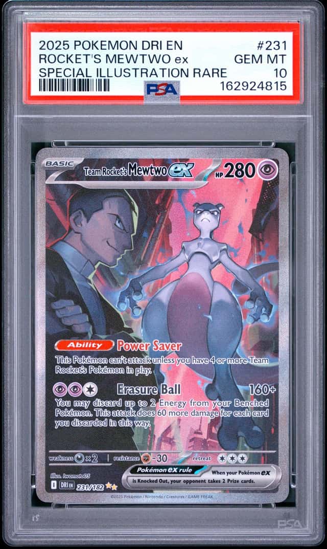 ROCKET'S MEWTWO ex