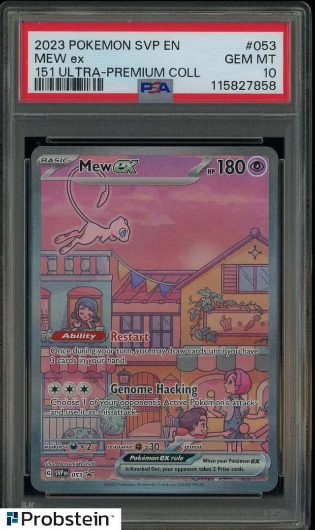 2023 Pokemon SVP En 151 Ultra-Premium Collection #053 Mew Ex PSA 10 GEM MINT