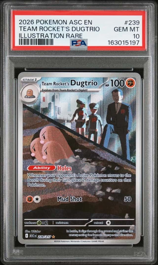 Team Rocket's Dugtrio