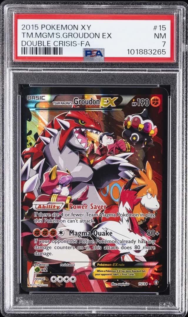 Team Magma's Groudon EX