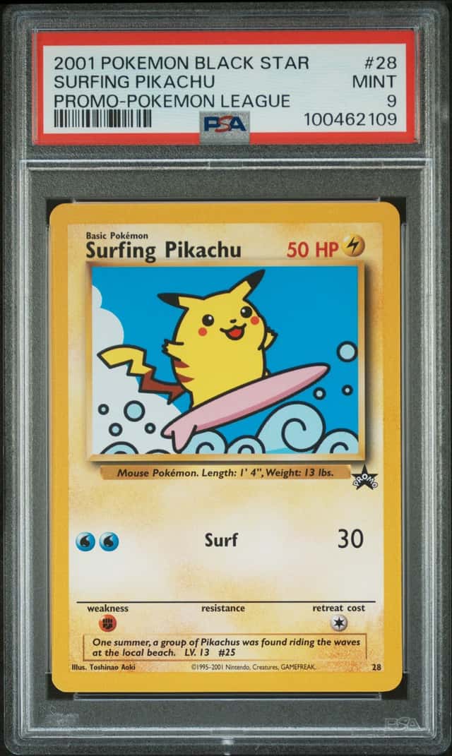 Surfing Pikachu