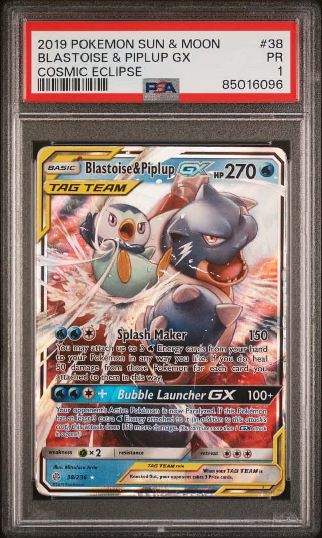 Blastoise & Piplup GX