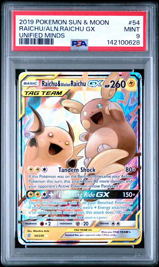 Raichu & Alolan Raichu GX