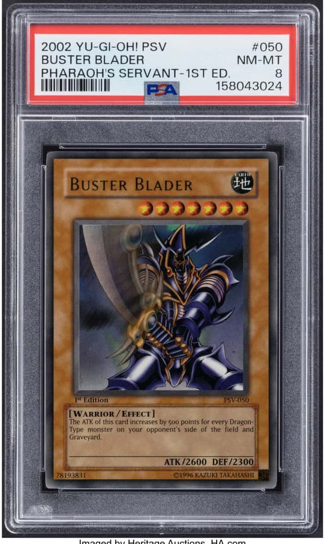 Yu-Gi-Oh! Buster Blader 050 1st Edition Pharaoh's Servant...