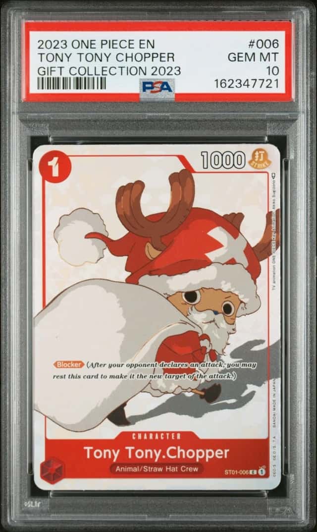 2023 ONE PIECE GIFT COLLECTION 2023 #006 TONY TONY CHOPPER PSA 10