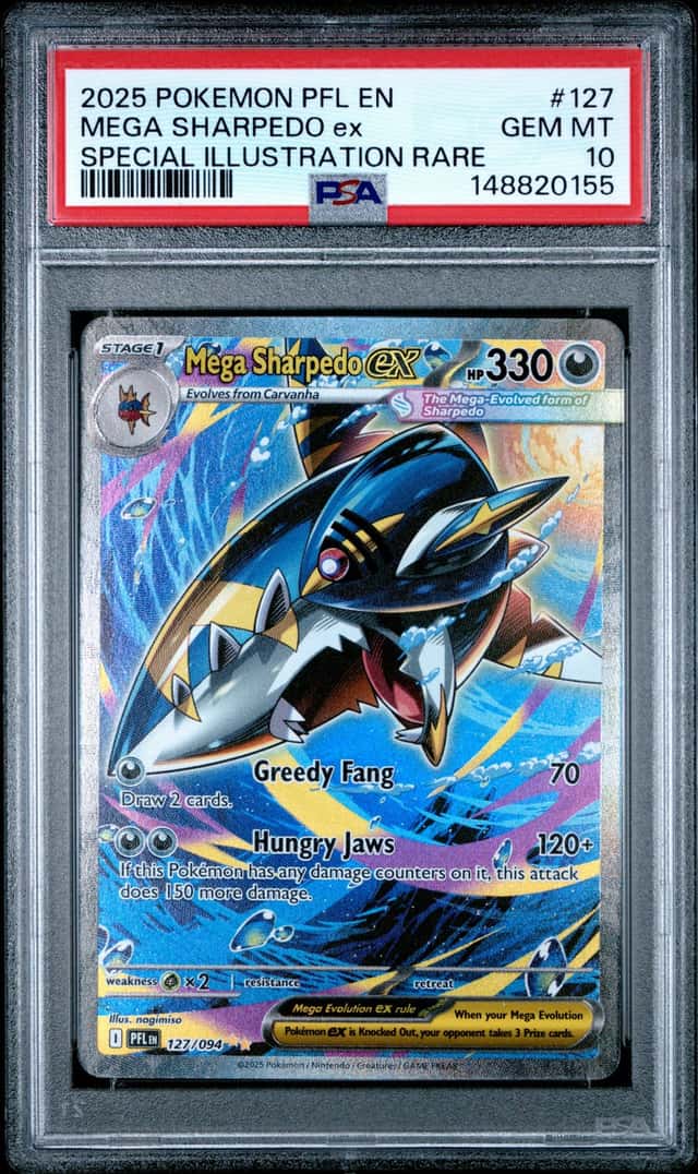 MEGA SHARPEDO ex