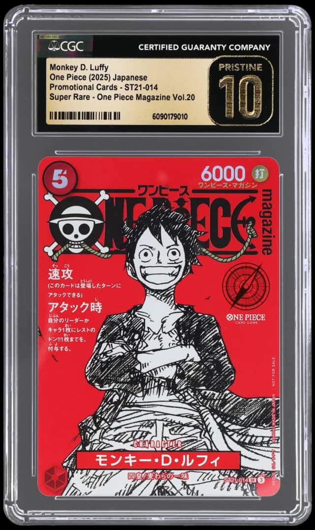 2025 One Piece Promo Shonen Jump X One Piece 20th Anniversary Special Issue Japanese Magazine Volume 20 Monkey D. Luffy #ST21014
