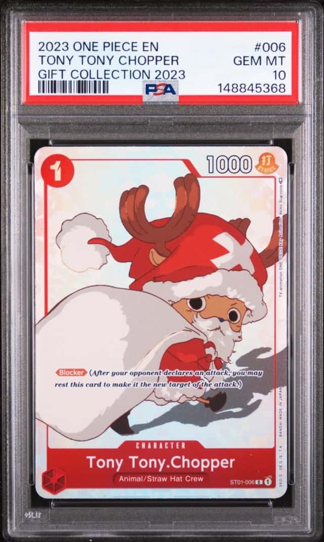 ONE PIECE TONY TONY CHOPPER 2023 GIFT COLLECTION 2023 #006 PSA 10