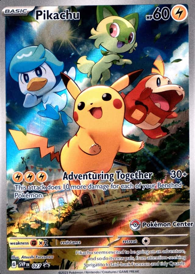 Non-Holo · Pokemon Center Etb
