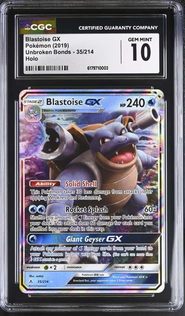 Blastoise GX