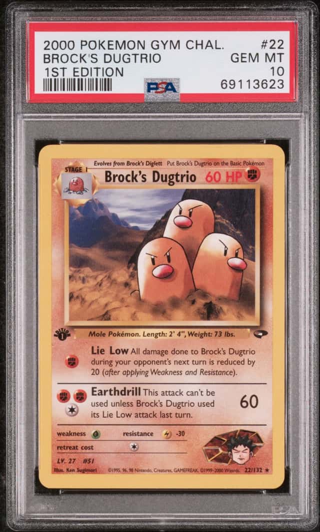 Brock's Dugtrio