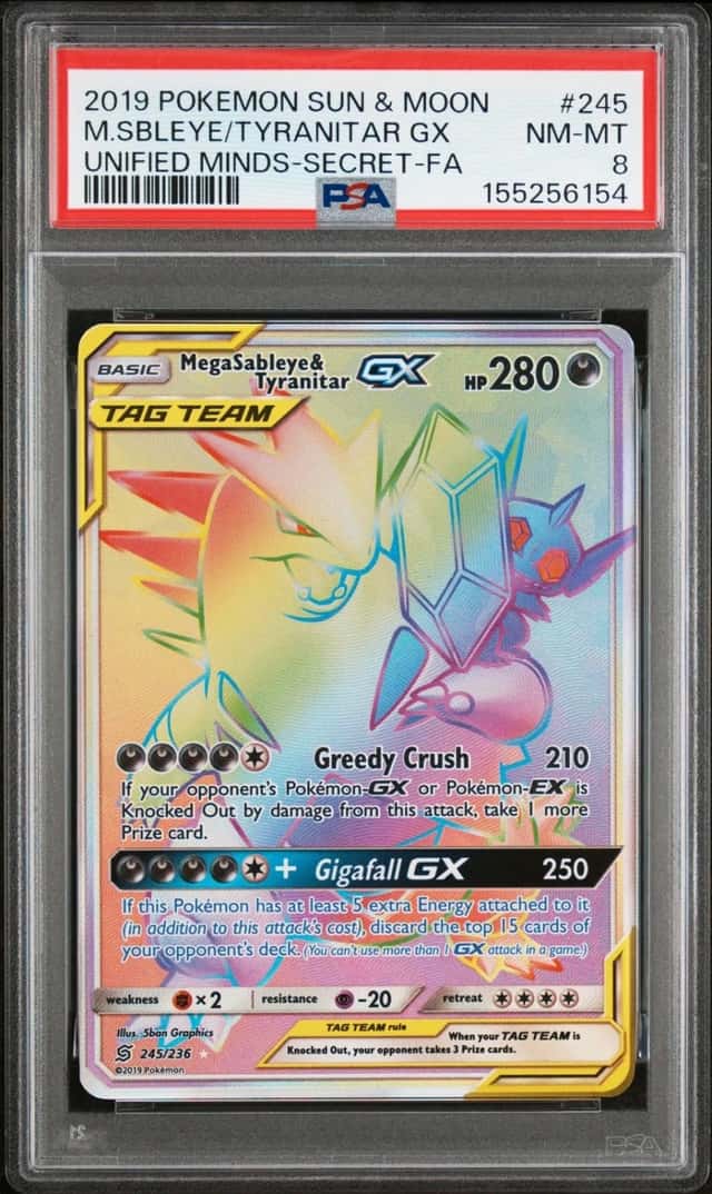 Mega Sableye & Tyranitar GX