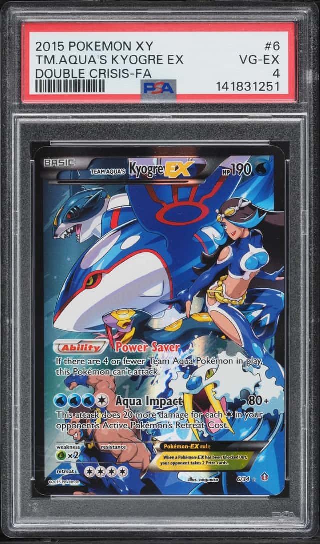 Team Aqua's Kyogre EX