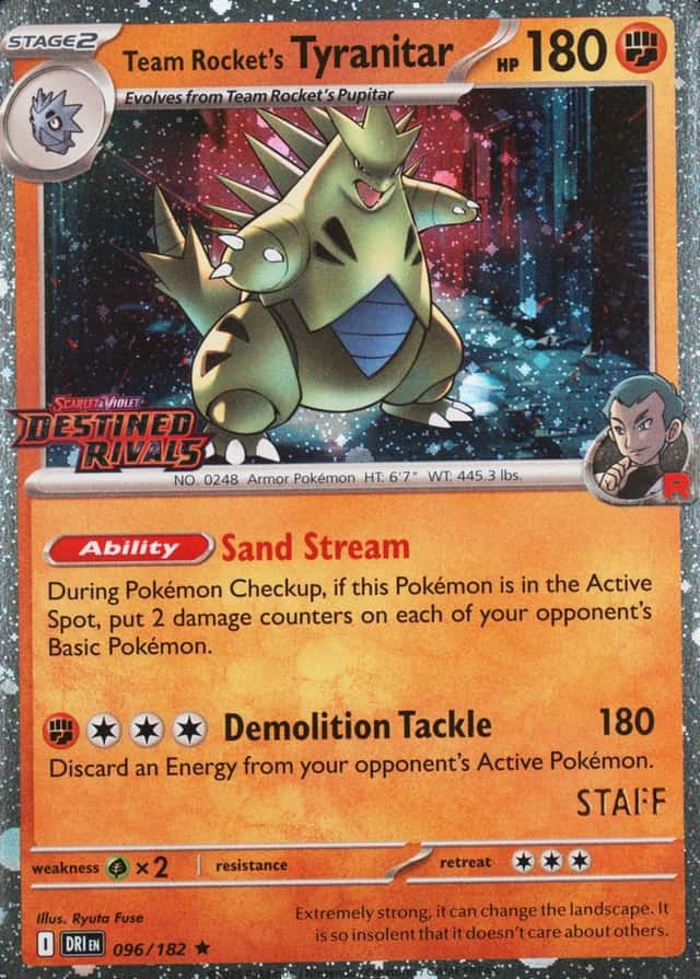 Holo · Prerelease · Staff