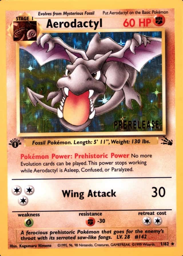 1St Edition · Prerelease