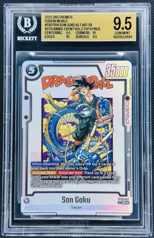 Son Goku ALT ART SR/(40th Anniversary Event Vol.2 Top 8 Prize)
