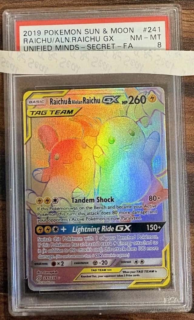 Raichu & Alolan Raichu GX
