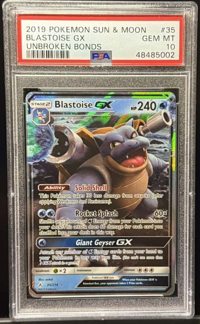 Blastoise GX