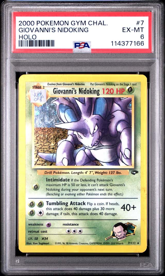 Giovanni's Nidoking