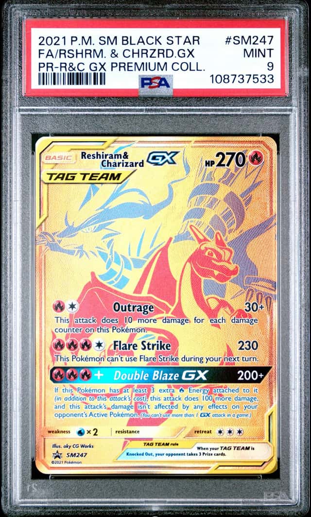 Reshiram & Charizard GX