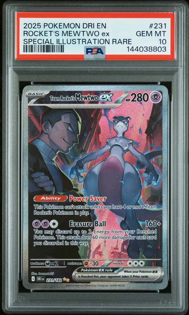 ROCKET'S MEWTWO ex