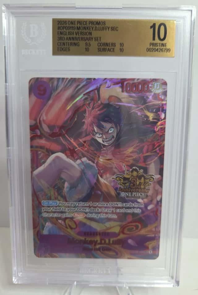 Monkey.D.Luffy SEC/(English Version 3rd Anniversary Set)