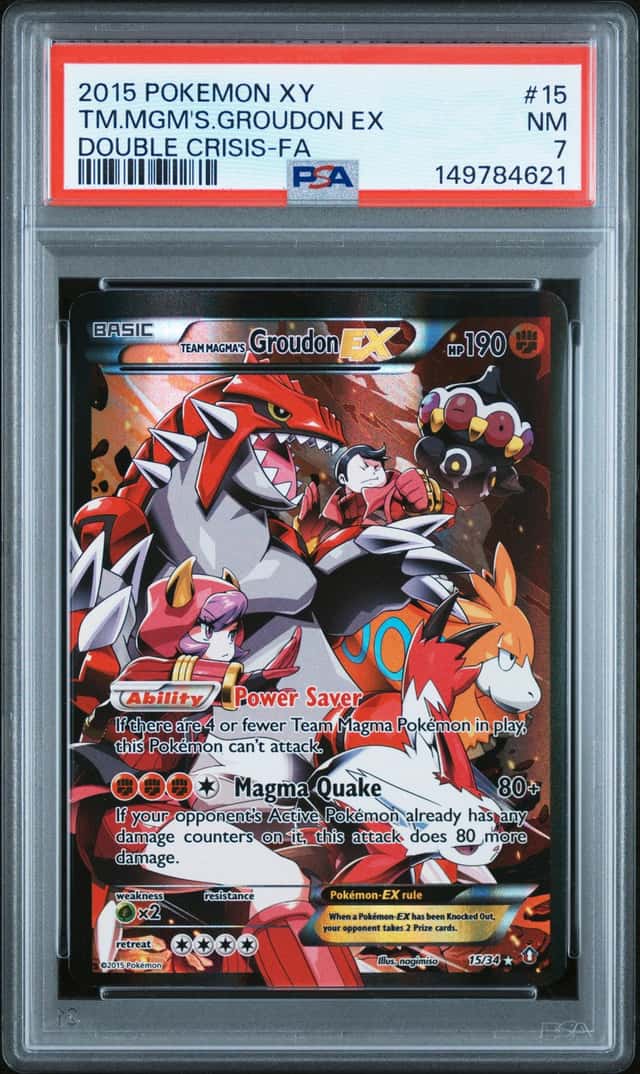 Team Magma's Groudon EX