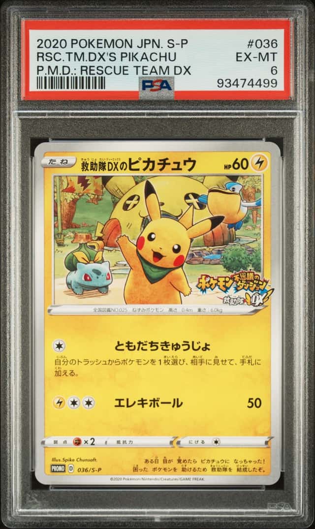 Rescue Team Dx's Pikachu