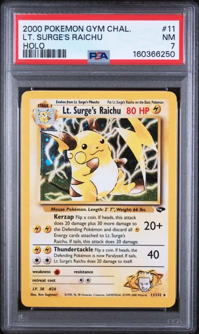Lt. Surge's Raichu