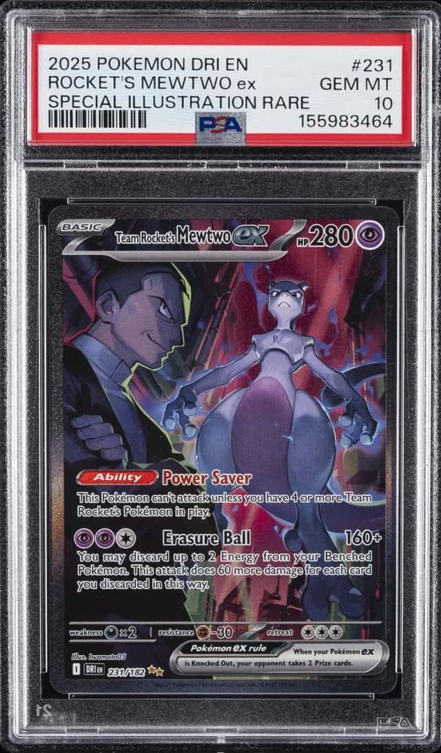 ROCKET'S MEWTWO ex