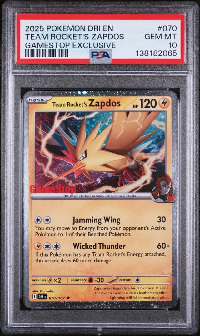 Team Rocket's Zapdos
