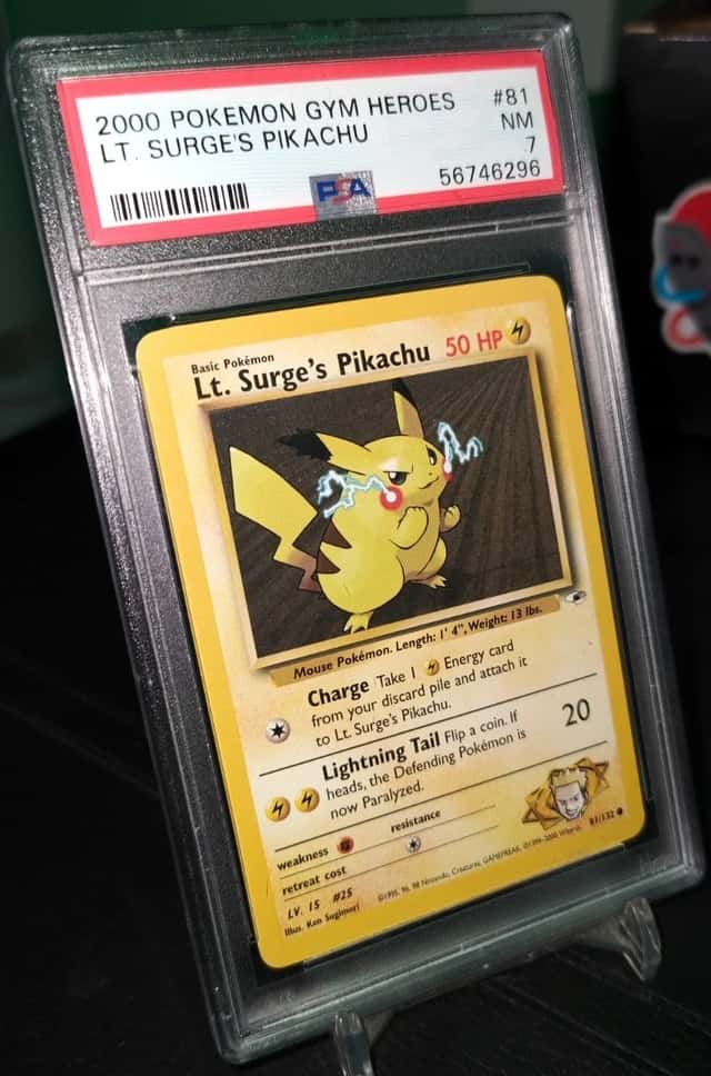 Lt. Surge's Pikachu