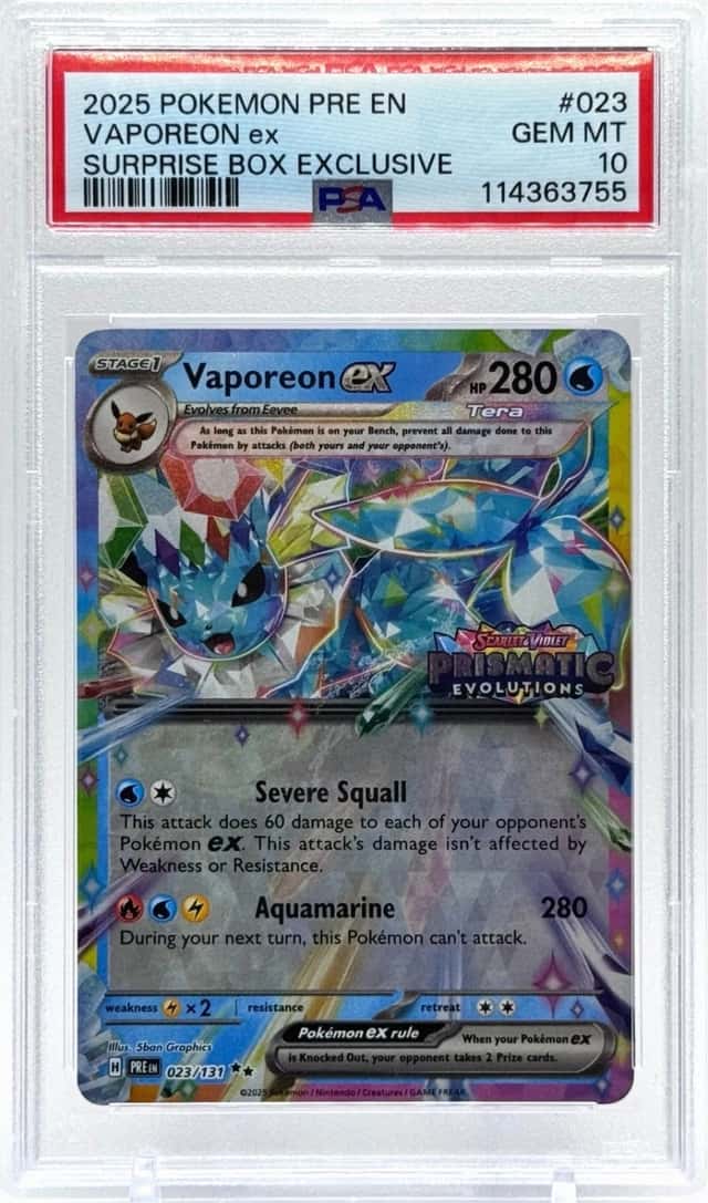VAPOREON ex