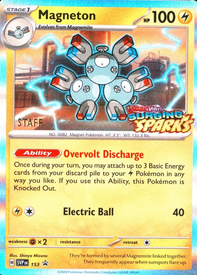 Prerelease · Sparks Staff Surging