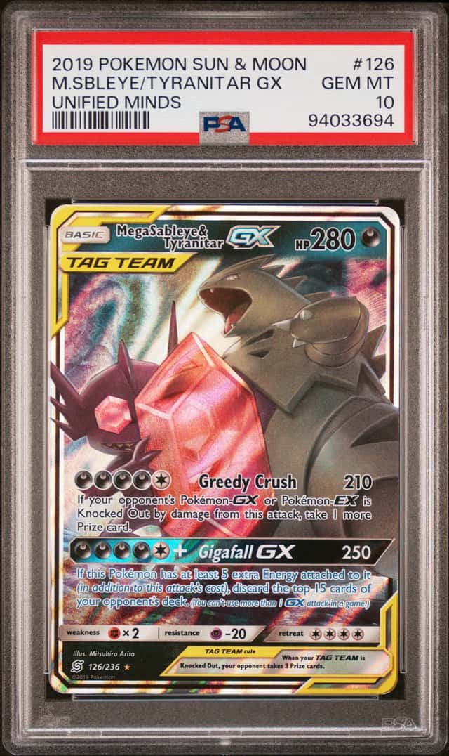 Mega Sableye & Tyranitar GX