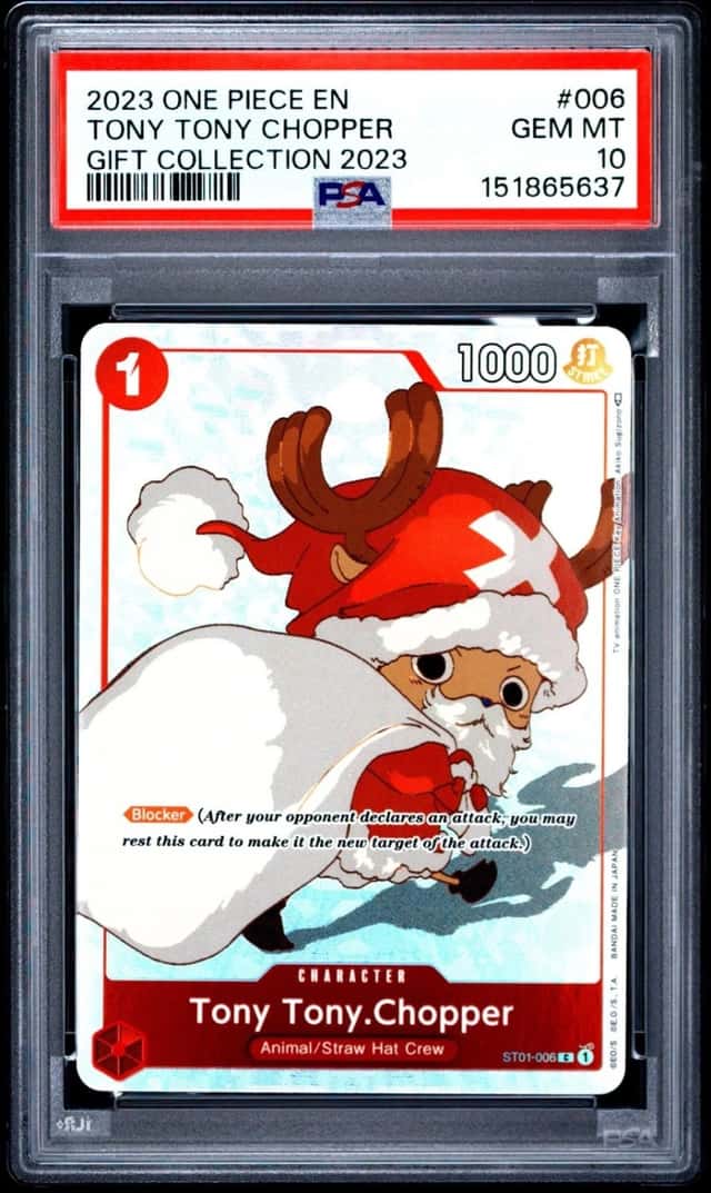 2023 ONE PIECE TONY TONY CHOPPER GIFT COLLECTION 2023 #006 PSA 10