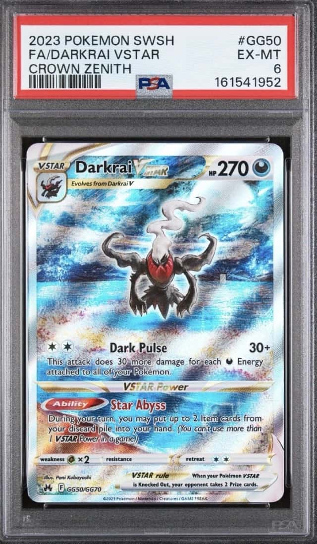 2023 Pokemon SWSH FA/Darkrai VSTAR Crown Zenith #GG50